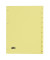 Kartonregister 084-0464-007-03, 1 bis 10, A4, 120 g/m², gelbe Taben, 10-teilig
