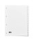 Kartonregister 084-0464-003-08, 1 bis 31, A4, 120 g/m², weiße Taben, 31-teilig
