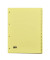 Kartonregister 084-0464-003-03, 1 bis 31, A4, 120 g/m², gelbe Taben, 31-teilig