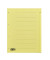 Kartonregister 084-0464-002-03, 10-teilig blanko, A4, 120 g/m², gelbe Taben, 10-teilig