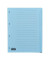 Kartonregister 084-0464-004-02, 20-teilig blanko, A4, 120 g/m², blaue Taben, 20-teilig