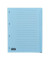 Kartonregister blanko A4 120g blaue Taben 20-teilig