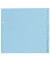 Kartonregister 084-0464-013-02, A bis Z, A4 halbe Höhe, 120 g/m², blaue Taben, 20-teilig
