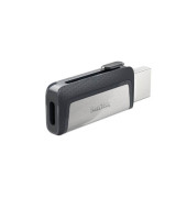 USB-Stick Ultra Dual USB Type-C USB 3.1 silber/grau 64 GB