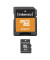 Speicherkarte 3403450, Micro-SDHC, mit SD-Adapter, Class 4, bis 20 MB/s, 4 GB