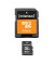 Speicherkarte 3403470, Micro-SDHC, mit SD-Adapter, Class 4, bis 20 MB/s, 16 GB
