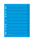 Trennblätter 951040850IF A4 blau 190g 