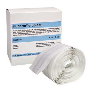 Wundpflaster aluderm®-aluplast 6,0 cm breit 1009198 Wundpflaster aluderm®-aluplast 6,0 cm breit 1009198