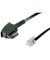 TAE-F/RJ-11,RJ-14 Telefonkabel 50237
