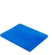 Heftbox 9218-00877, A4 blau transparent, 2cm Füllhöhe, Polypropylen (PP)