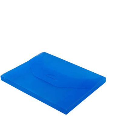 Heftbox 9218-00877, A4 blau transparent, 2cm Füllhöhe, Polypropylen (PP)