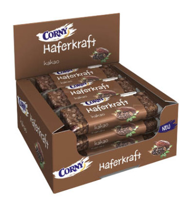 12x 65,0 g Haferkraft kakao Müsliriegel 51390