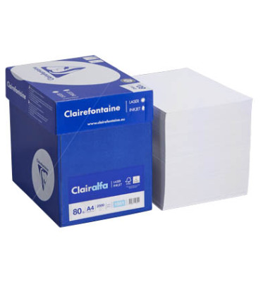 Clairalfa Laser2800 A4 80g Maxi-Box Kopierpapier hochweiß 2500 Blatt / 1 Karton