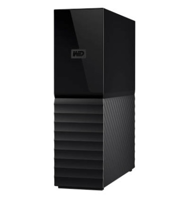 externe Festplatte My Book WDBBGB0080HBK-EESN, schwarz, 3,5 Zoll (8,89cm), 8 TB, HDD