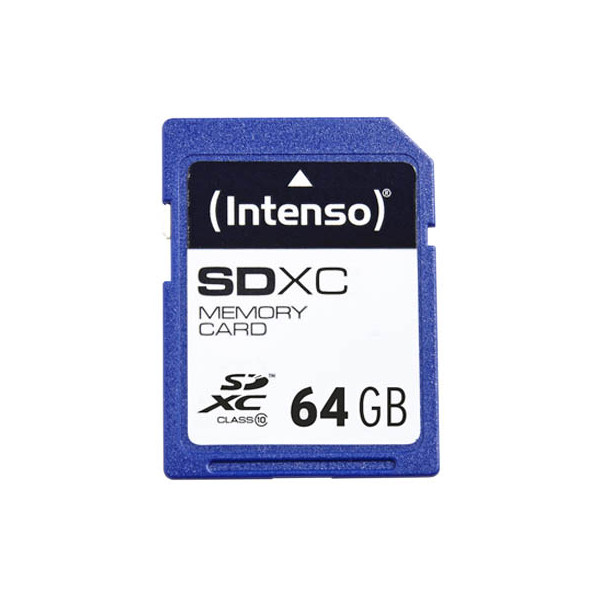 4034303017935 - 3411490 Intenso Speicherkarte SDXC-Card Class 10 64 GB 3411490 4034303017935