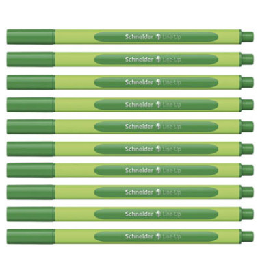 Fineliner-Set Line-Up, 191004, hellgr&uuml;n/gr&uuml;n (Schreibfarbe: gr&uuml;n), 0,4mm