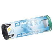 Müllbeutel 12396 CleanUP, schwarz, 140 Liter, offen