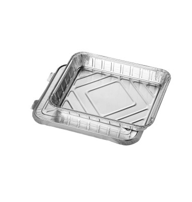 Menüschalen + Deckel, Alu ungeteilt 930 ml 3 cm x 17,7 cm x 22,5 cm 14505