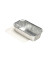 Schalen, Alu + Einlegedeckel, PE-beschichtet eckig 1 l 5,4 cm x 11 cm x 21,3 cm 14514