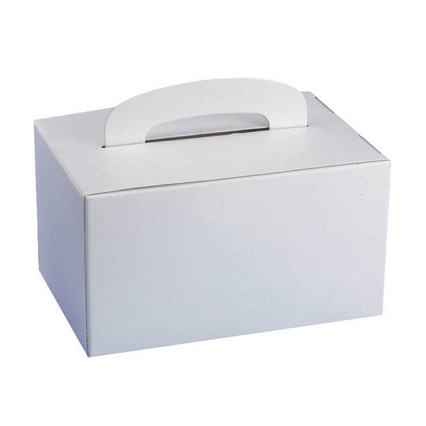 4002911187791 - Lunch-Boxen Pappe eckig 125 cm x 155 cm x 225 cm weiß mit Tragegriff 18779 4002911187791 18779 20 Stück 4002911187791 - Lunch-Boxen Pappe eckig 125 cm x 155 cm x 225 cm weiß mit Tragegriff 18779 4002911187791 18779 20 Stück