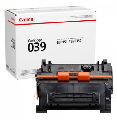 Toner 039 schwarz ca 11000 Seiten