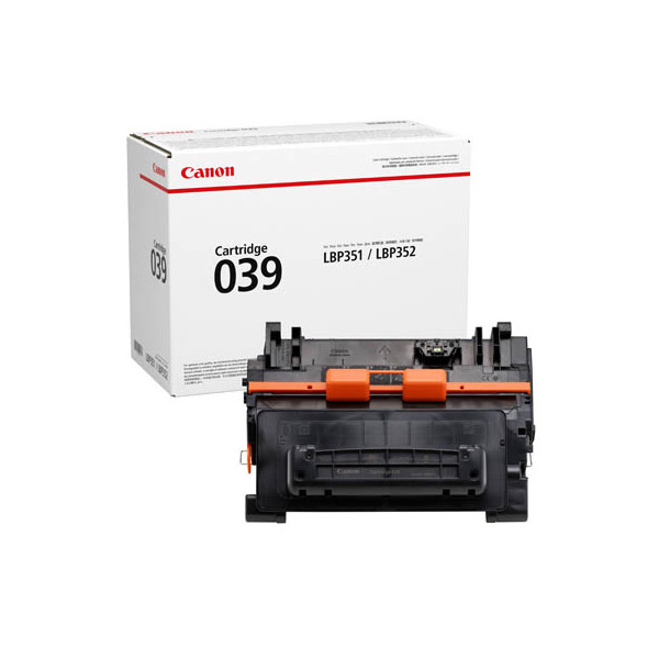 4549292031485 - 039 - Schwarz - original - Tonerpatrone - für imageCLASS LBP351dn LBP351x LBP352dn LBP352x  i-SENSYS LBP351x LBP352x  Satera LBP351i