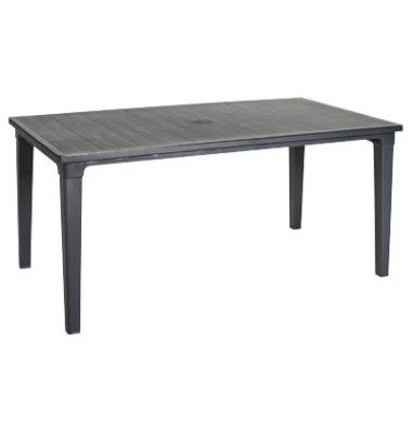 Gartentisch Genua grau rechteckig 18511650 Gartentisch Genua grau rechteckig 18511650