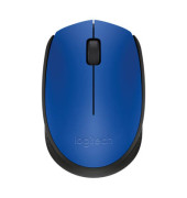 PC-Maus M171 910-004640, 3 Tasten, kabellos, USB-Funk, optisch, blau