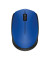 PC-Maus M171 910-004640, 3 Tasten, kabellos, USB-Funk, optisch, blau