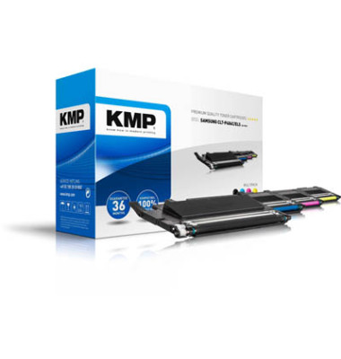 SA-T53V schwarz, cyan, magenta, gelb Toner ersetzt SAMSUNG CLT-P406C/ELS 3510,0005