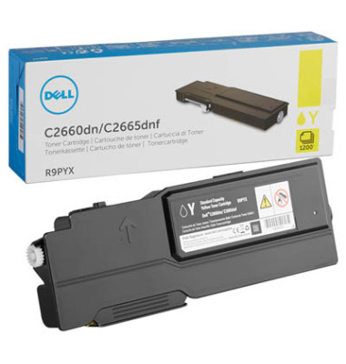 Toner 593-BBBO, gelb, ca. 1200 Seiten