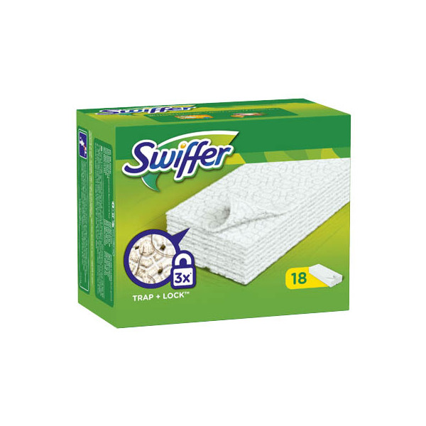 5410076545353 - 545353 - Swiffer Trockene Bodentücher Nachfüllpackung 18 Stück