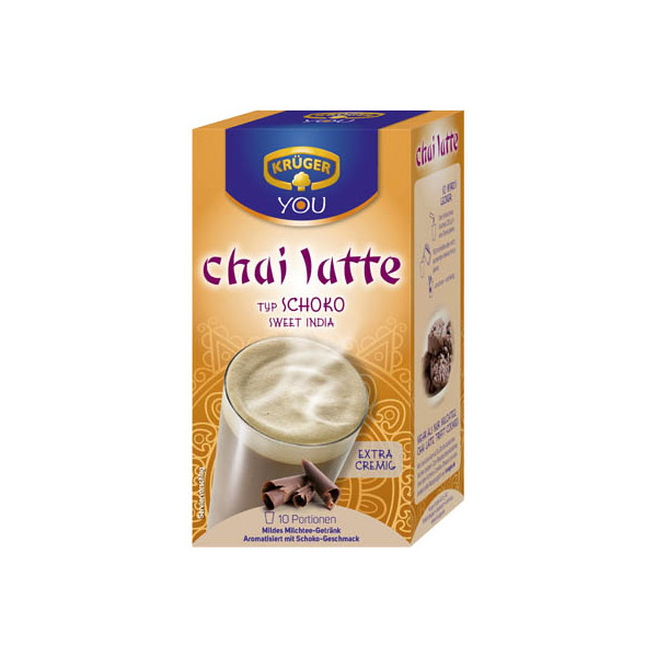 4052700083421 - Chai Latte Schoko Instanttee 207519 4052700083421 KRÜGER 10 Stück 4052700083421 - Chai Latte Schoko Instanttee 207519 4052700083421 KRÜGER 10 Stück