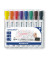 Boardmarker Lumocolor 351, 351-WP8, Etui, rot, blau, gr&uuml;n, schwarz, orange, pink oder gelb, violett, braun, 2mm Rundspitze