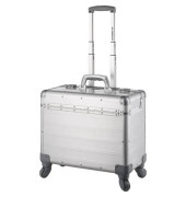 Pilotenkoffer PANDORA Aluminium silber 45168