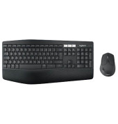 Tastatur-Maus-Set MK850 920-008221, kabellos (USB-Funk), Unifying-Empfänger, schwarz