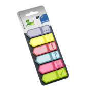 Haftmarker 5672-90, Symbole, 1x lila/gelb/rot/t&uuml;rkis/pink/gr&uuml;n, Symbole, Pfeil