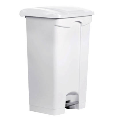 M&uuml;lleimer the step, 90 Liter, Polypropylen (PP)Tragegriff Deckel Einsatz Griffrand