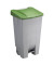 Mülleimer 120,0 l grau, grün H24055-51