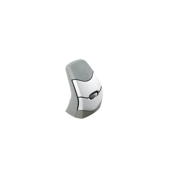 8717399995801 - BakkerElkhuizen DXT Precision Wireless Kabellose ergonomische Maus Funk Optisch Grau Silber 2000 dpi Ergonomisch