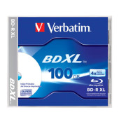 Bluray-Rohlinge 43790 BD-R, 100 GB, Jewel Case 