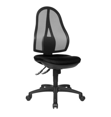 Bürostuhl Open Point SY, schwarz / schwarz, bis 110kg