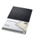 Notizblock CO800 Conceptum, kariert, A4, 80g, schwarz, 60 Blatt