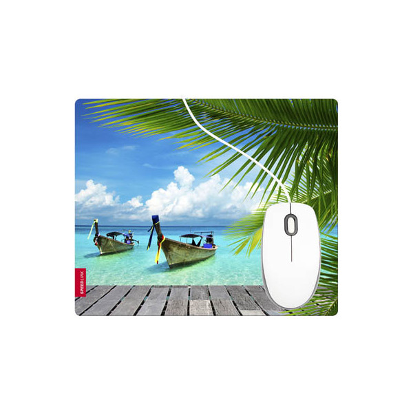 4027301482683 - Mousepad SILK SL-6242-PARADISE Paradies 23x19x015cm 4027301482683 SPEEDLINK