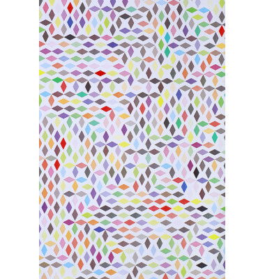 Geschenkpapier COLORADO 504490, Rauten, 50cm x 20m, weiß/grün/lila/blau/grau Geschenkpapier COLORADO 504490, Rauten, 50cm x 20m, weiß/grün/lila/blau/grau