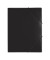 Eckspannmappe Lucy Trend 21613-01, A4 schwarz Polypropylen 80g, mit 3 Einschlagklappen