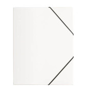 Eckspannmappe Lucy Trend 21613-02, A4 wei&szlig; Polypropylen (PP), f&uuml;r ca. 250 Blatt  (80 g/m&sup2;), mit 3 Einschlagklappen