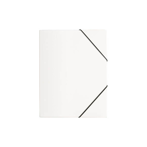 4009212048783 - Eckspannmappe Lucy Trend 21613-02 A4 weiß Polypropylen (PP) 80g mit 3 Einschlagklappen 4009212048783 Pagna