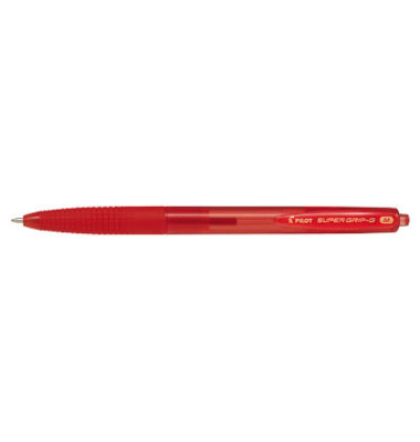 Kugelschreiber Super Grip G BPGG-8R-M rot 0,4 mm Druckmechanik