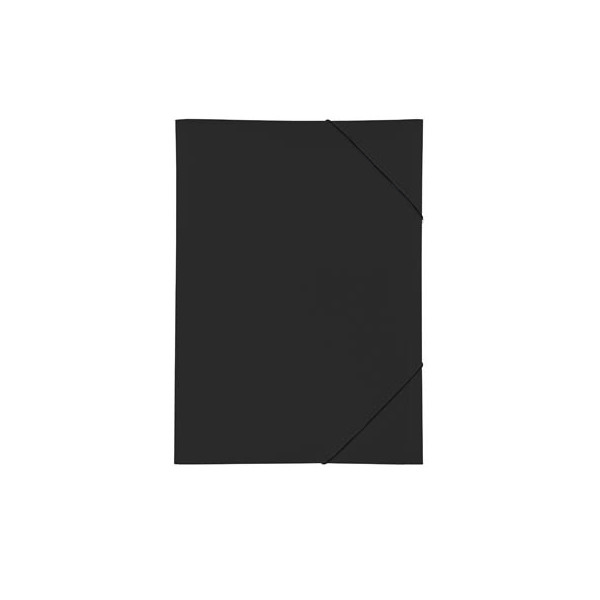 4009212048844 - Eckspannmappe Lucy Trend 21638-01 A3 schwarz Polypropylen (PP) 80g mit 3 Einschlagklappen 4009212048844 Pagna